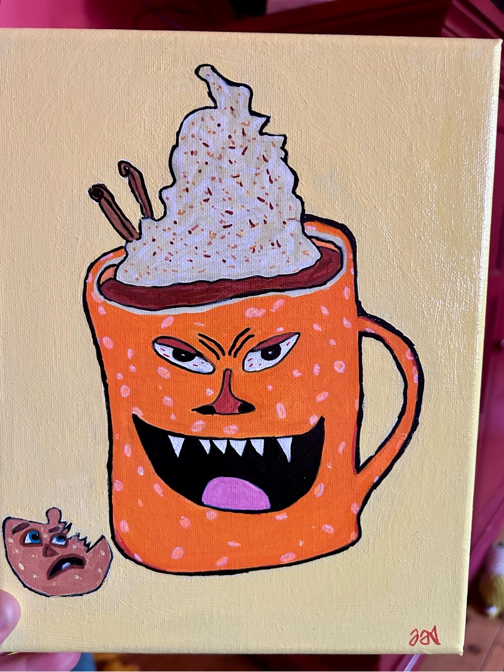 Fall Vibes One Of A Kind Scary Spicy Pumpkin Spice Latte Ready For Fall Y’all